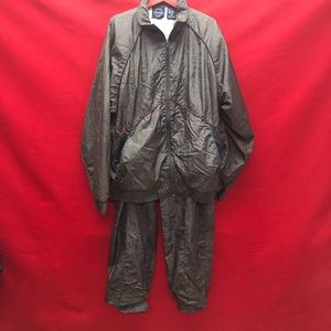 Men’s Blair lined track suit. TS156. Large  Gray.